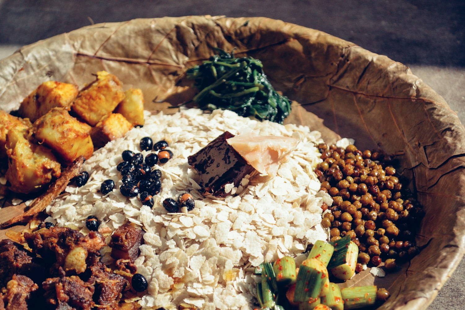 A hearty bowl of food